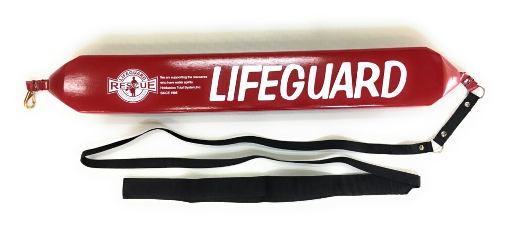 ライフガードチューブJP（赤・LIFEGUARD表記）の全体