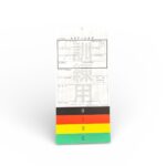 訓練用トリアージタグ(「訓練用」と印刷されたタイプ)